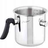 Lamart Melkpan LT1068 RVS 1.5L met Dubbele Wand en Fluitje