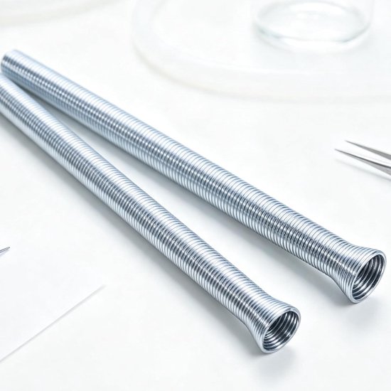 4 Stuks Delige Veerbuigers voor Metalen Buizen Geschikt voor Koperen Messing Aluminium Stalen Leidingen Compact Ontwerp Nauwkeurig Buigen in Krappe Ruimtes — afbeelding 3