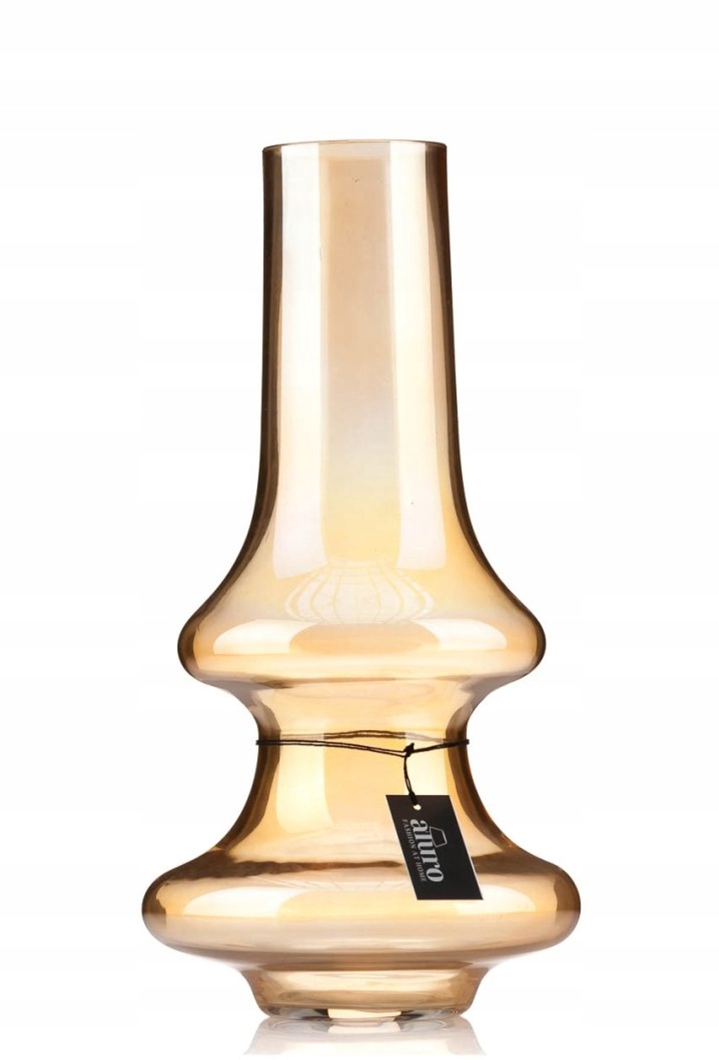 NIXIE Glazen Vaas Decoratief voor Bloemen - 35.5 cm Hoog
