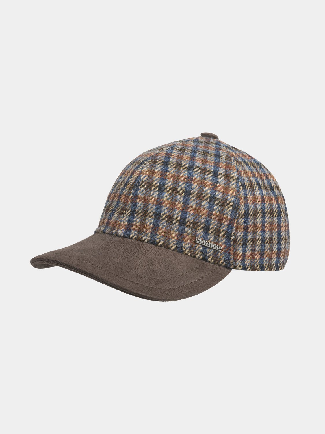 Efaz - Wollen baseball cap - Marine blauw