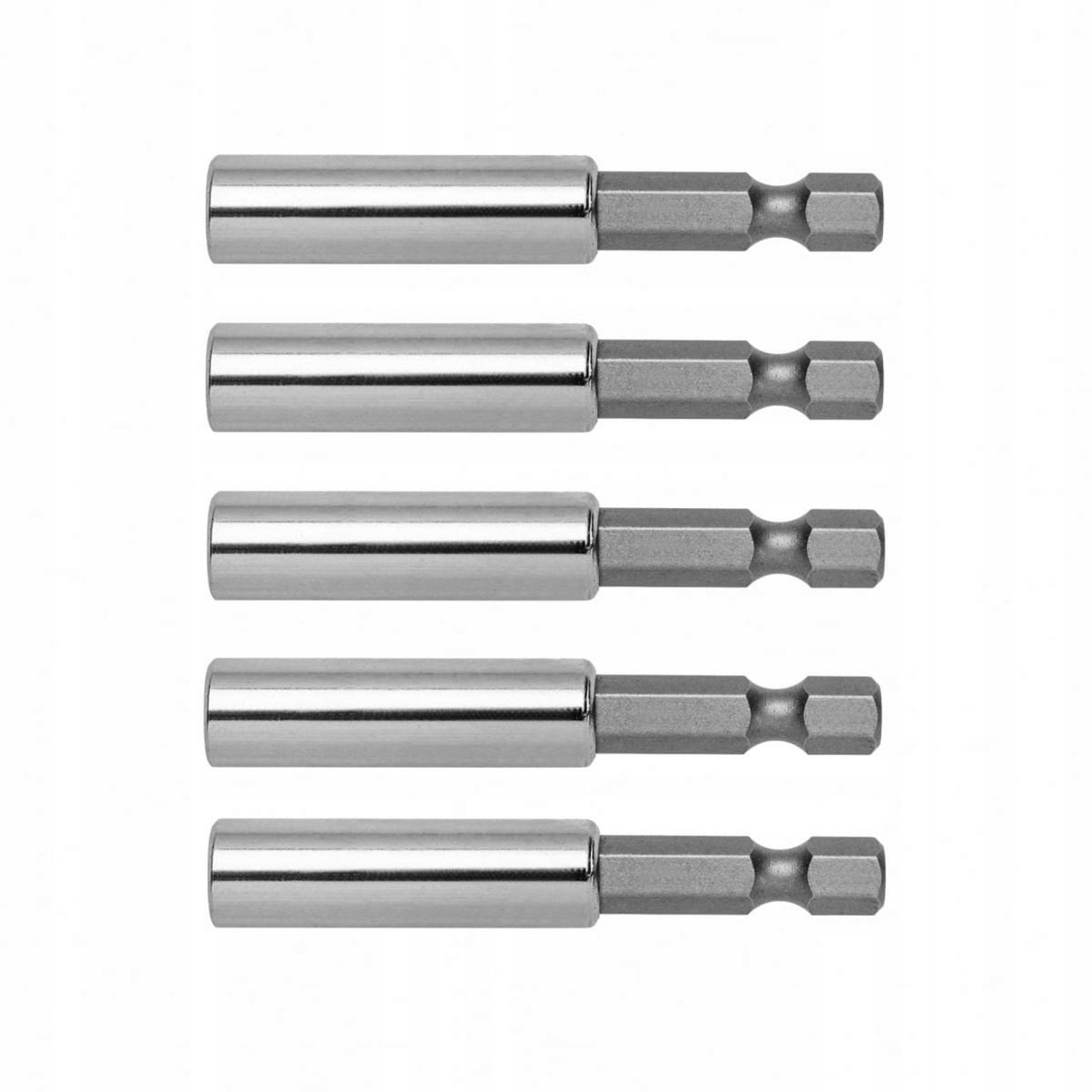 AWTOOLS Magnetische Bitadapter 1/4" 60mm - 5 Stuks