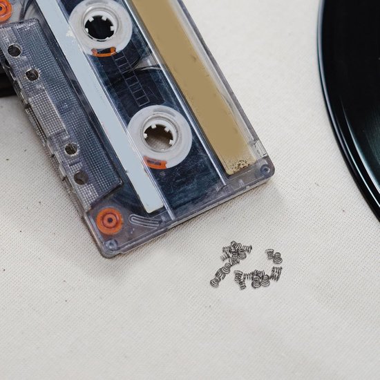 20 Stuks Recorder Spring Kit voor Audio Reparatieset Preciese Cassette Veer voor Muziekspeler Onderhoud Universele Tape Recorder Veer voor Snelle Reparatie Betere Geluidskwaliteit — afbeelding 5