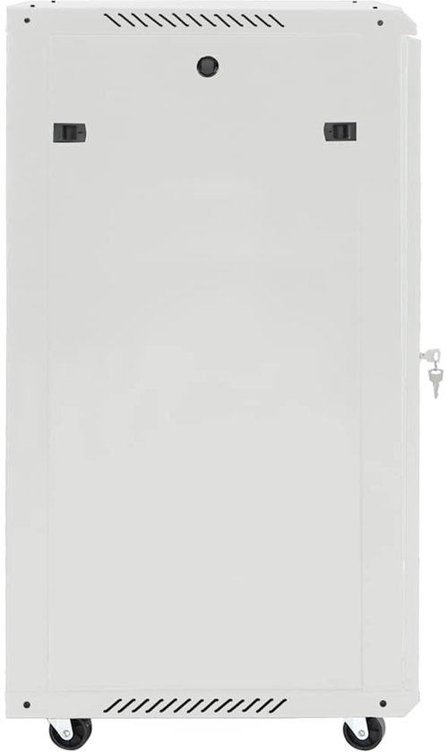 vidaXL - Netwerkkast - 15U - 19" - IP20 - 60x45x86 - cm - grijs van Merkloos — afbeelding 2