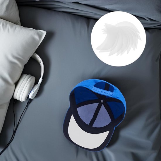 10 Stuks Plastic Hoedrand Inzetstukken Universele Baseball Cap Brim Shaper voor DIY Zonneklep Vervanging Duurzaam Eenvoudig Te Plaatsen voor Festivals Feestjes — afbeelding 5