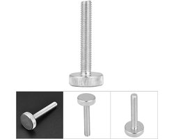 Oumefar M8 Duimschroef, Verzinkte Koolstofstalen Bouten (M8*50 (10 stuks))