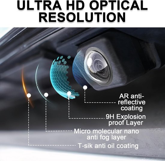 6 stuks beschermfolies voor autocameralenzen, zeer transparant ontwerp, compatibel met diverse automodellen. — afbeelding 5