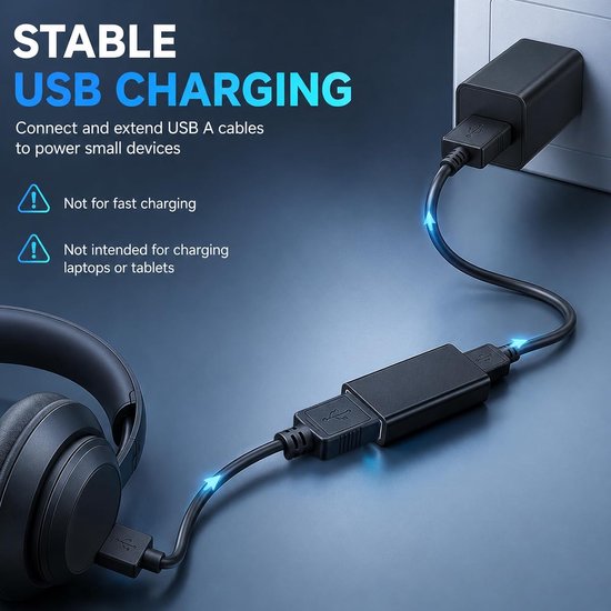 4 stuks USB-adapter vrouwelijk naar vrouwelijk, USB-A 3.0-koppeling voor kabelverlenging, aansluiting van twee mannelijke stekkers, duurzame en compacte aluminium behuizing voor computer, printer en — afbeelding 4