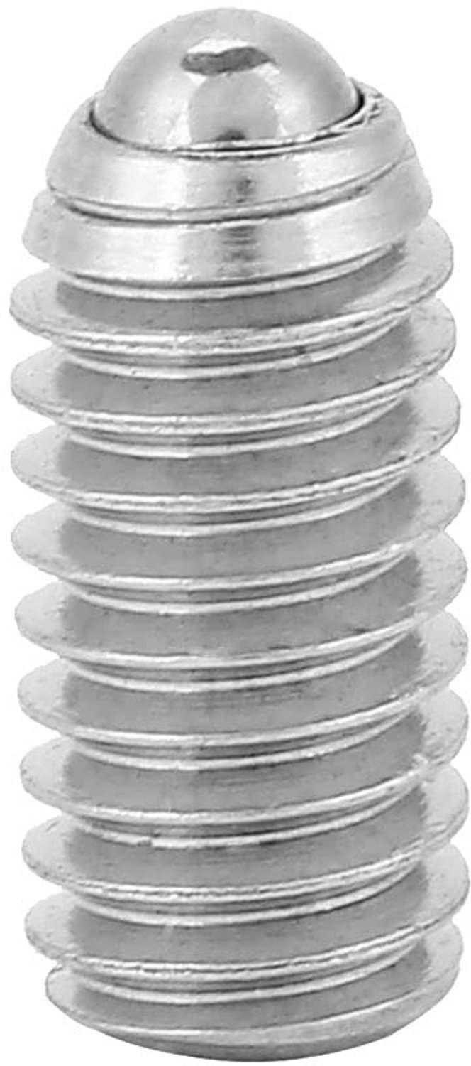 Annadue 20 Stuks Roestvrijstalen Veerbaldrukschroef (M3*8(20PCS))
