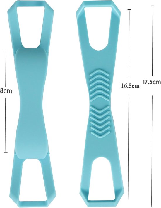 Non-slip Siliconen Polsband voor Universele Vinger Grip Houder voor 6 tot 7 inch E-readers zoals Kindle, Kobo en Sony (Groen, Nieuwe Versie) — afbeelding 3