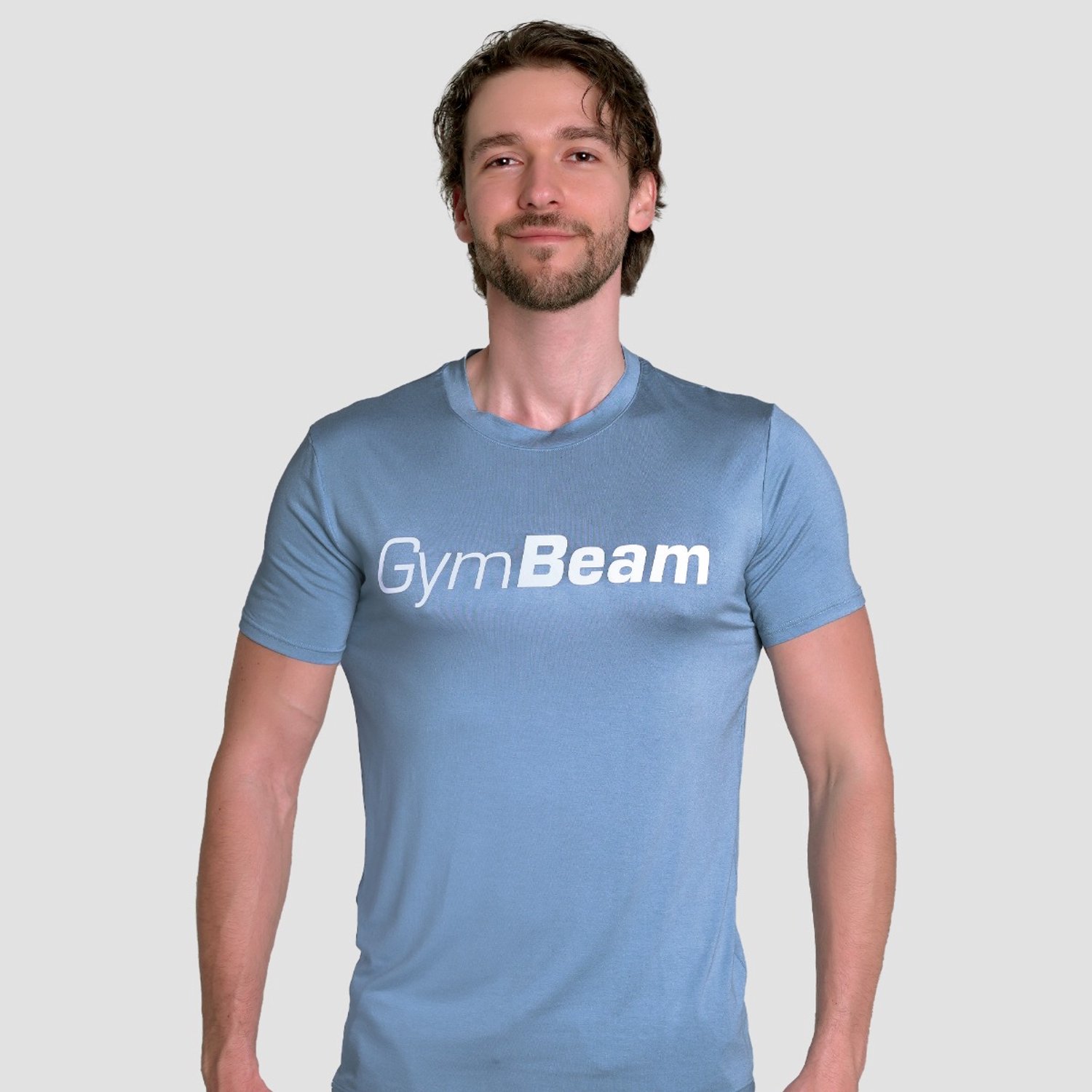 GymBeam T-shirt Essence Blauw S
