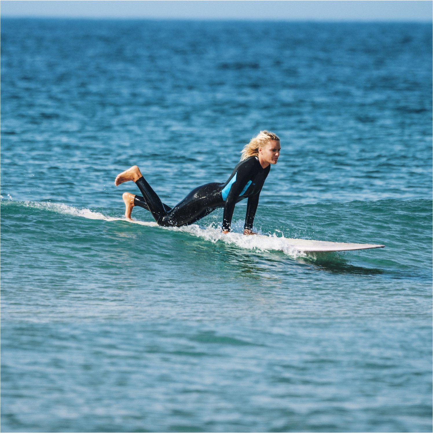 2026 O'Neill Dames Reactor-2 3/2mm Rug Ritssluiting Wetsuit - Bl