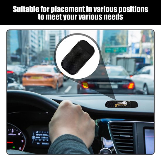 10 stuks autokabletten, kleverige anti-slip pads, binnenruimtes voor auto's en mobiele telefoons, ornamenten en knoppen. — afbeelding 3