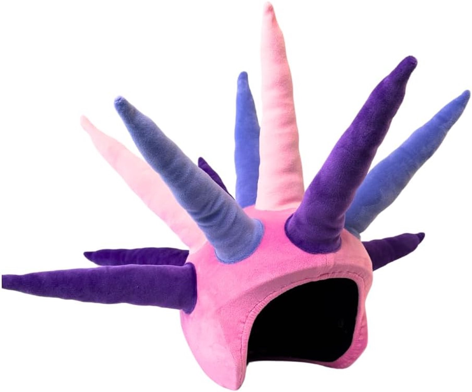 Coolcasc Fundas Para Casco-Velvet Spike Helmhoes, uniseks, roze, één maat