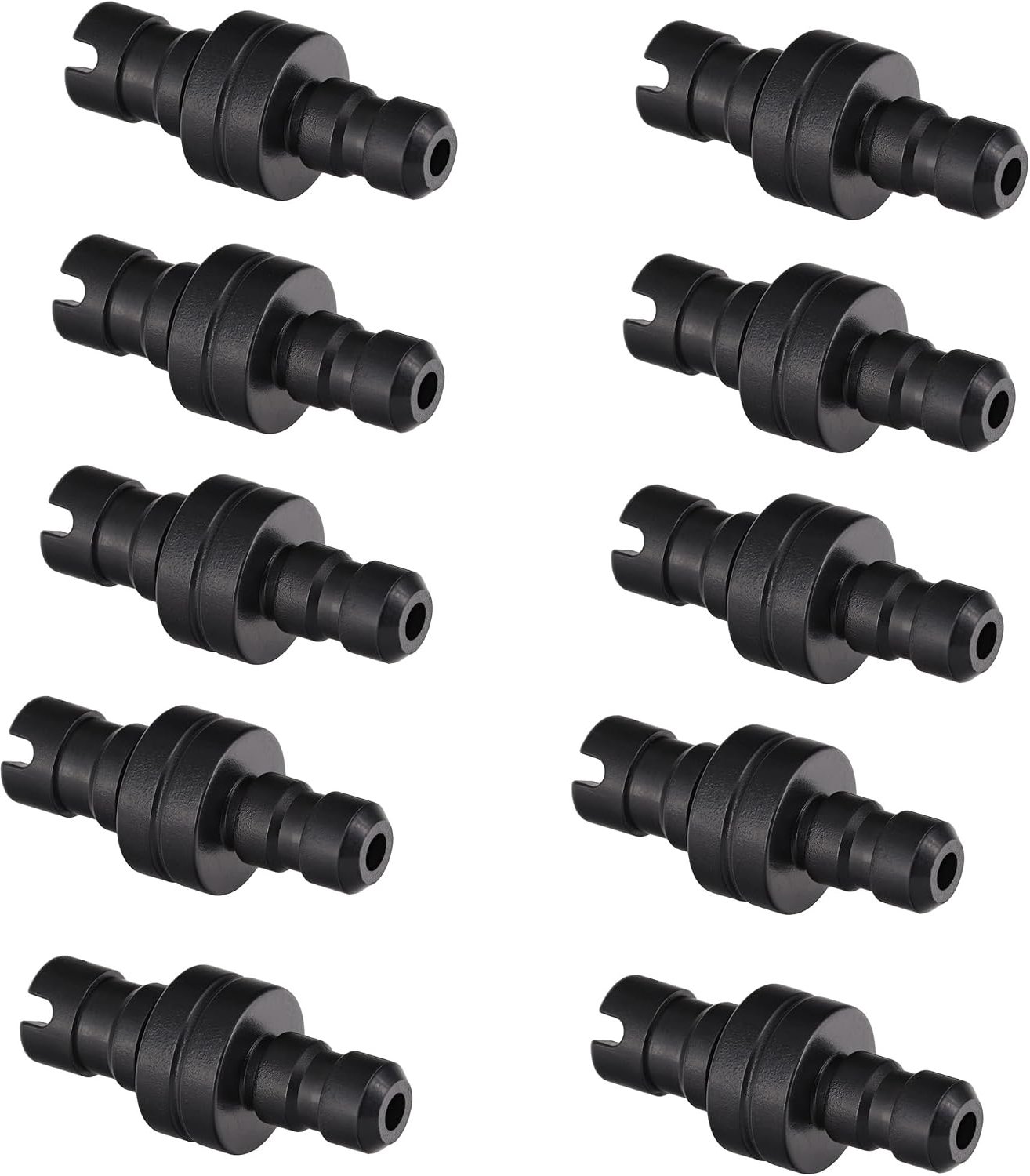 Snapworld-Kaffee Verbindingsnippel voor melkslang naar cappuccinator/melkreservoir, compatibel met Jura Impressa & Bosch, Siemens, Melitta, Nivona, Miele zoals HP3 V1 63634 (10x)