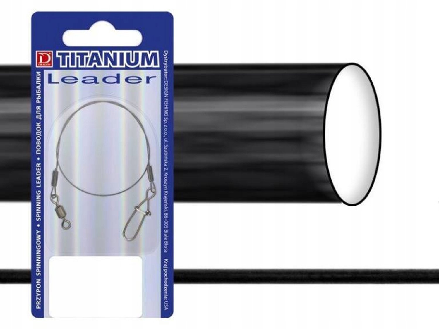 Dragon Titanium Classic Spinnig Onderlijn - 5kg, 20cm