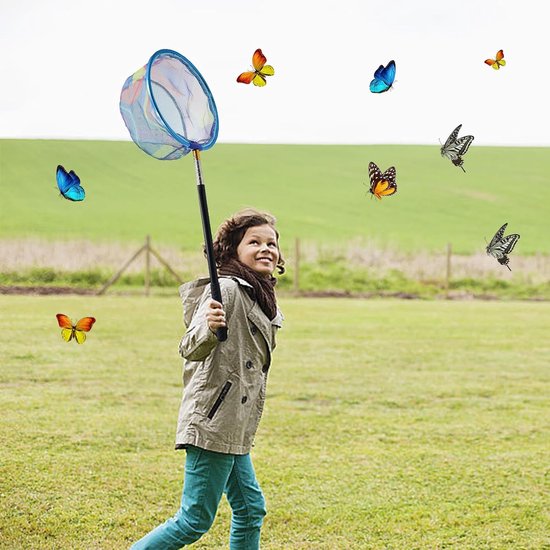 Telescopisch Schepnet voor Kinderen, 41-150 cm, Ideaal voor Vissen, Insecten en Buitenactiviteiten, Geschikt voor Strand, Tuin en Zwembad — afbeelding 4