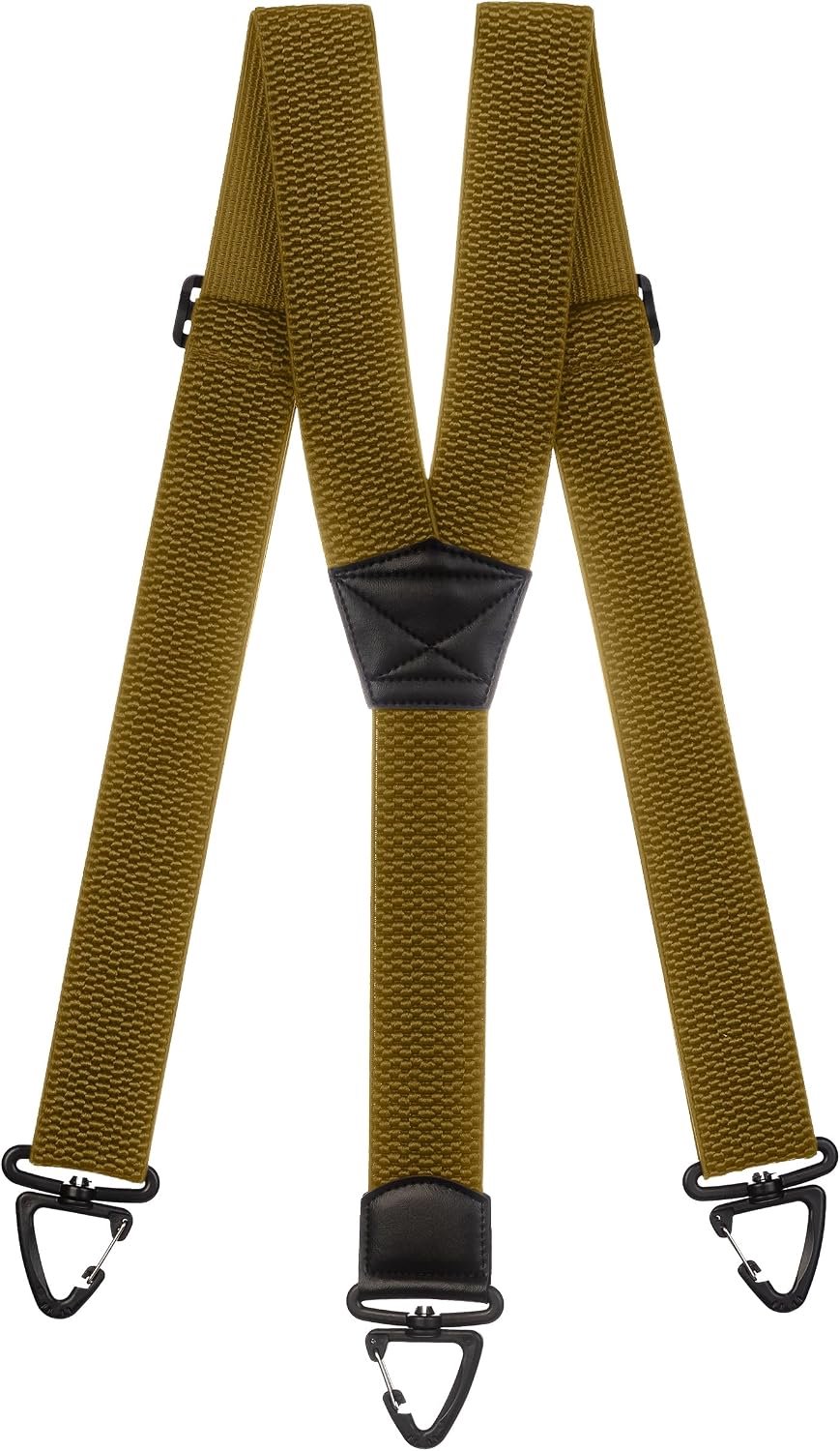 Sturdy Y-shaped Braces with Plastic Carabiners – 5cm Wide, Elastic, Suitable for XXL Sizes - ShopVlot