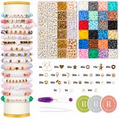 Richly XXL Luxe Katsuki Kralenset - Incl. E-BOOK - Armbandjes Maken Set - Sieraden maken - Letterkralen - Kralen Ketting - Knutselen Meisjes - Premium Verpakking