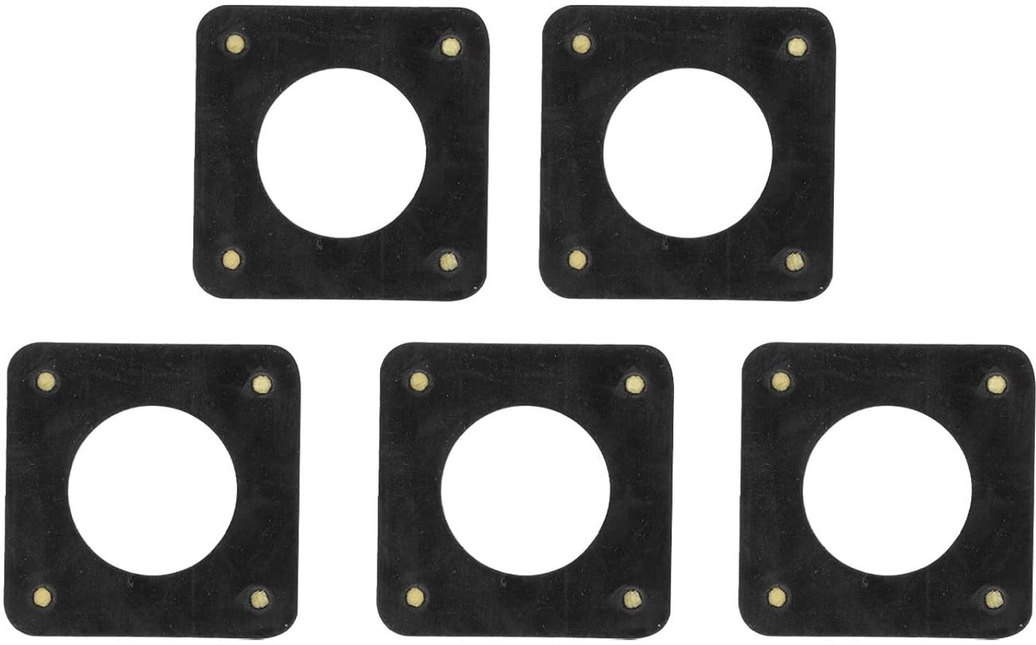 42mm Silicone Shock Absorber voor NEMA 17 Stappenmotoren - 5 Stuks Dempers voor Geluid en Trilling, Ideaal voor 3D Printers en CNC Machines