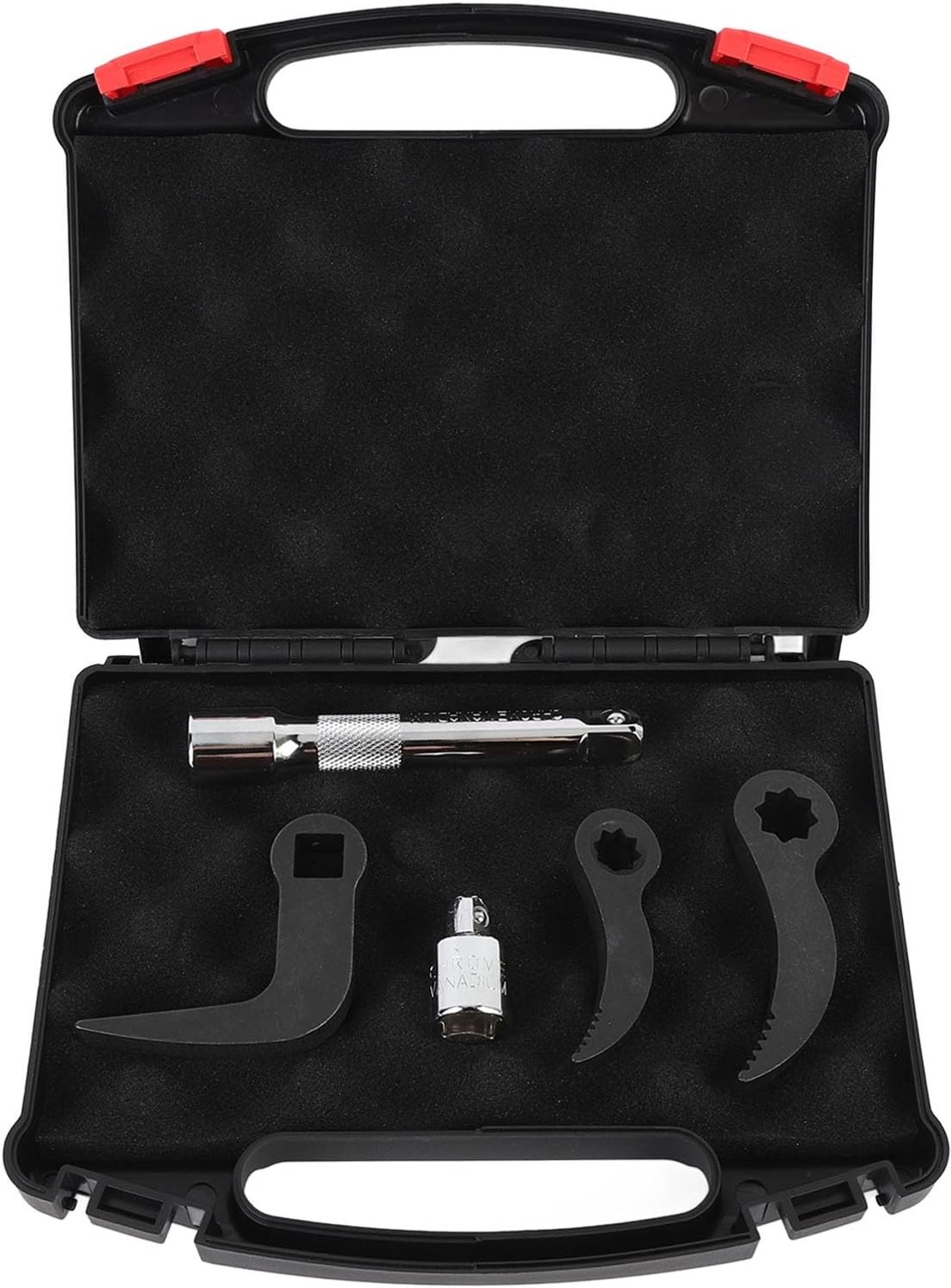Half Shaft Removal Tool 5-delige koevoetadapterset / 2in 3/8in adapter en L-vorm koevoet met verlengstuk voor nieuwsgierig hijsen sloop