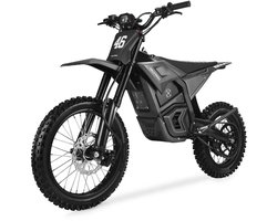 NexGen EM5 Ultra Elektrische Crossmotor - 72V 8000W - Offroad Dirtbike - Elektrische Motor - Pitbike - Alleen voor Eigen Terrein - Zwart