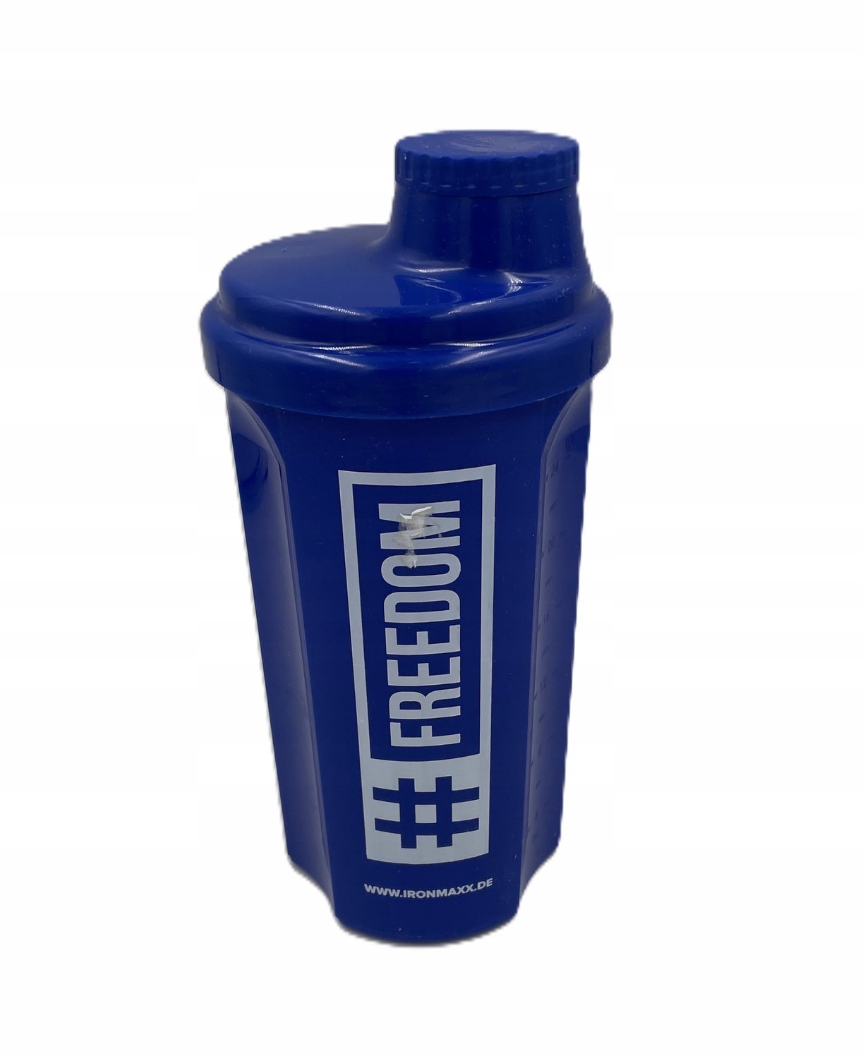 IronMaxx Shaker Bidon 700ml Blauw - Ideaal voor Sport en Voeding