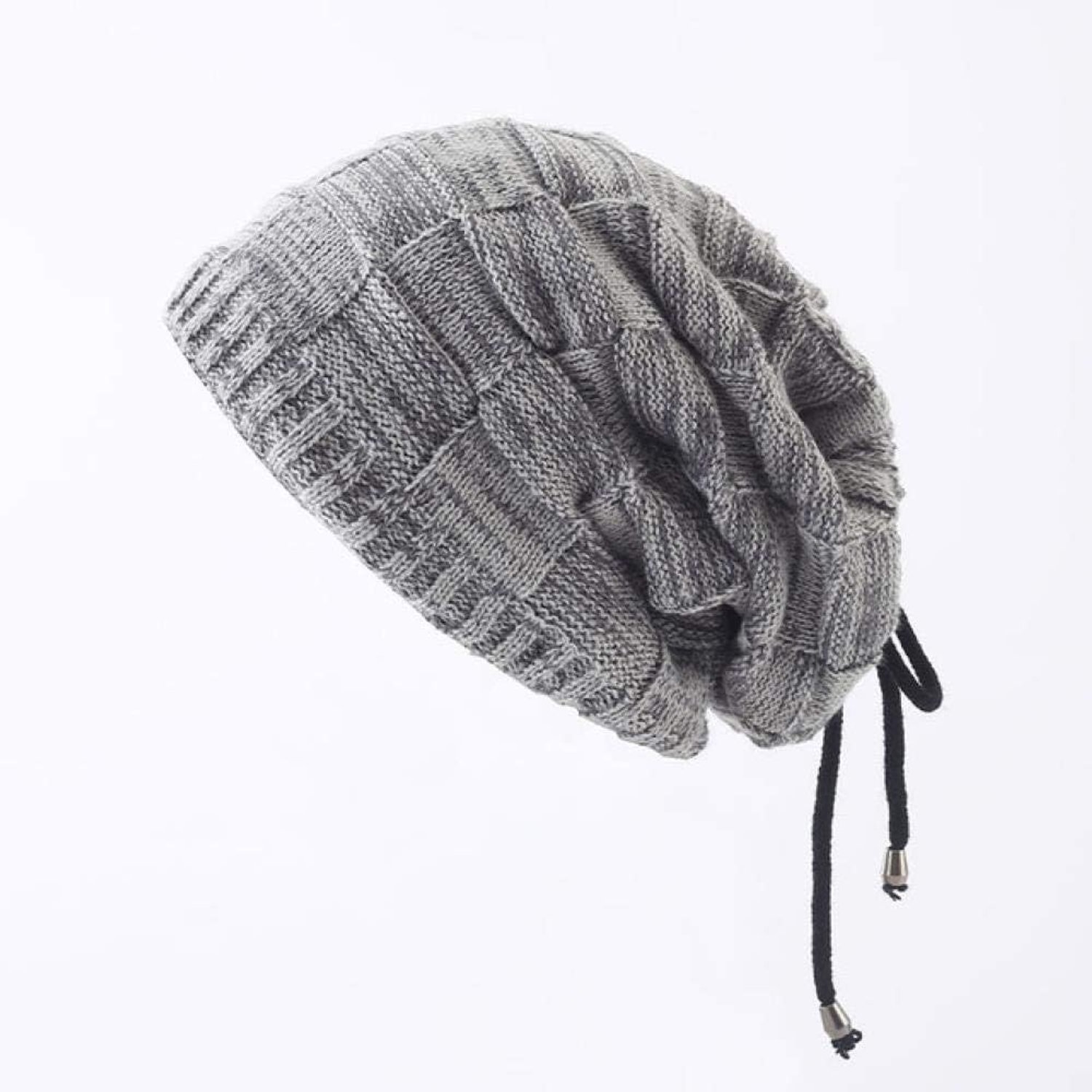 Dik Warm Gebreide Hoed Unisex Winter Hoed Pony Hoed Kleding Niet-Borstte Urinal
