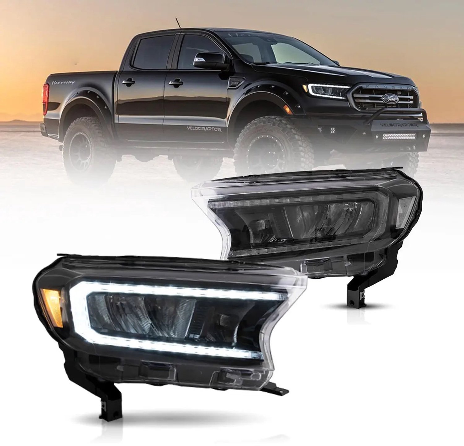 koplampen Ford Ranger Full LED