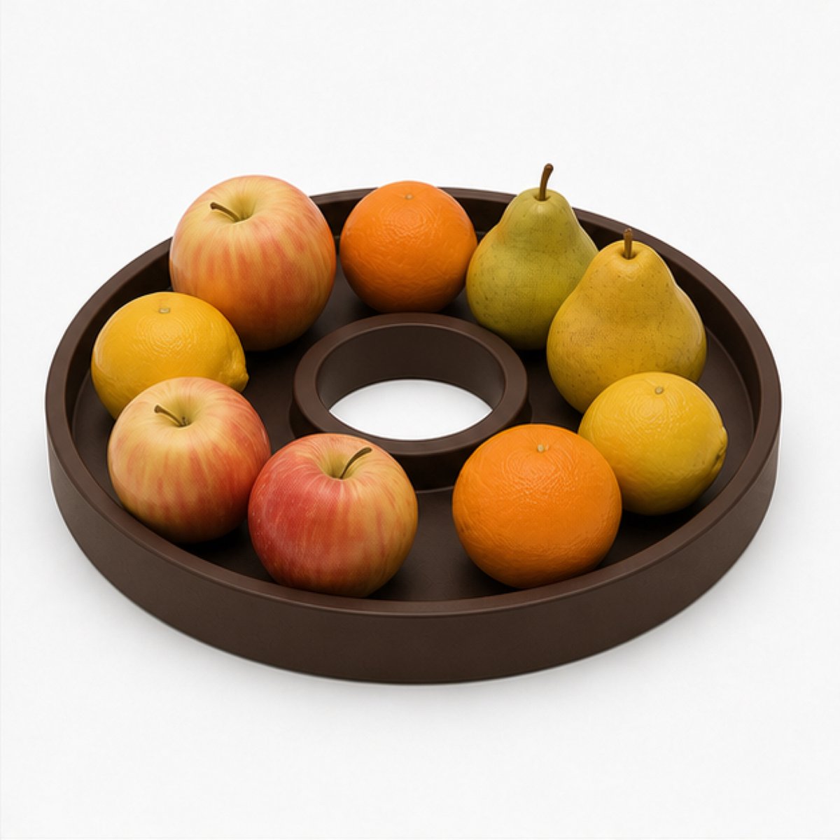 Fiastra Cerchio fruitschaal - Bruin