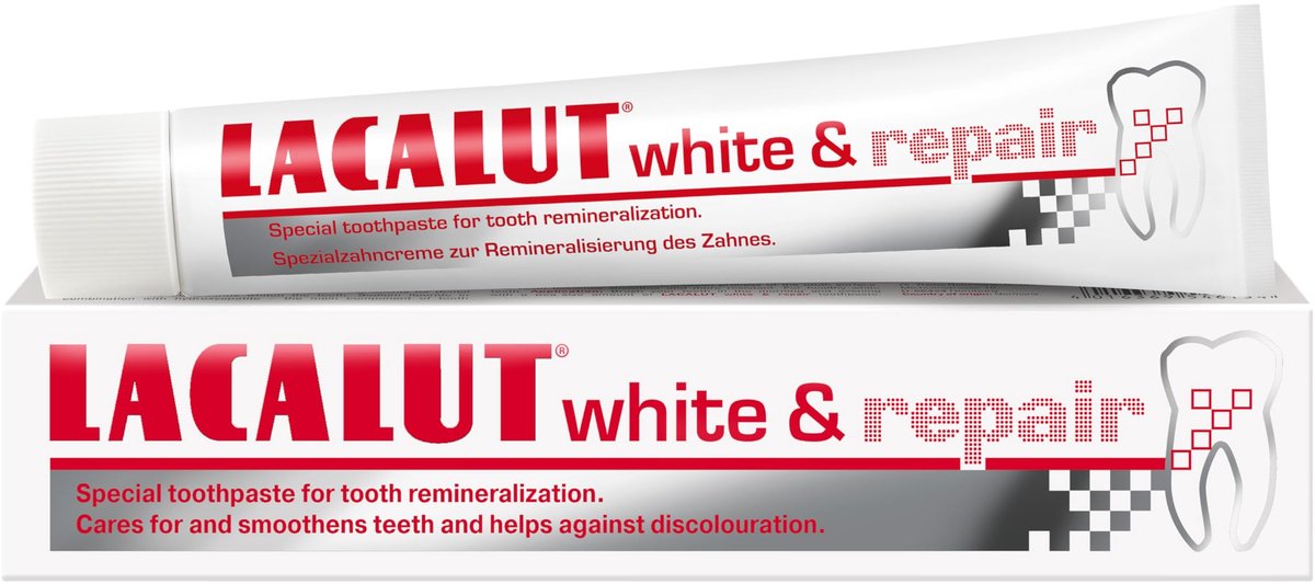 Lacalut Toothpaste White And Repair 75ml