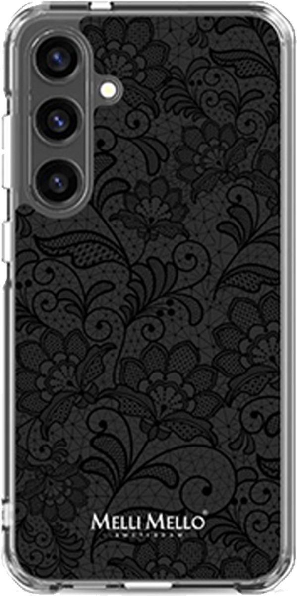 Melli Mello Telefoonhoesje Midnight Lace (Soft Case) - Samsung Galaxy S24 Plus