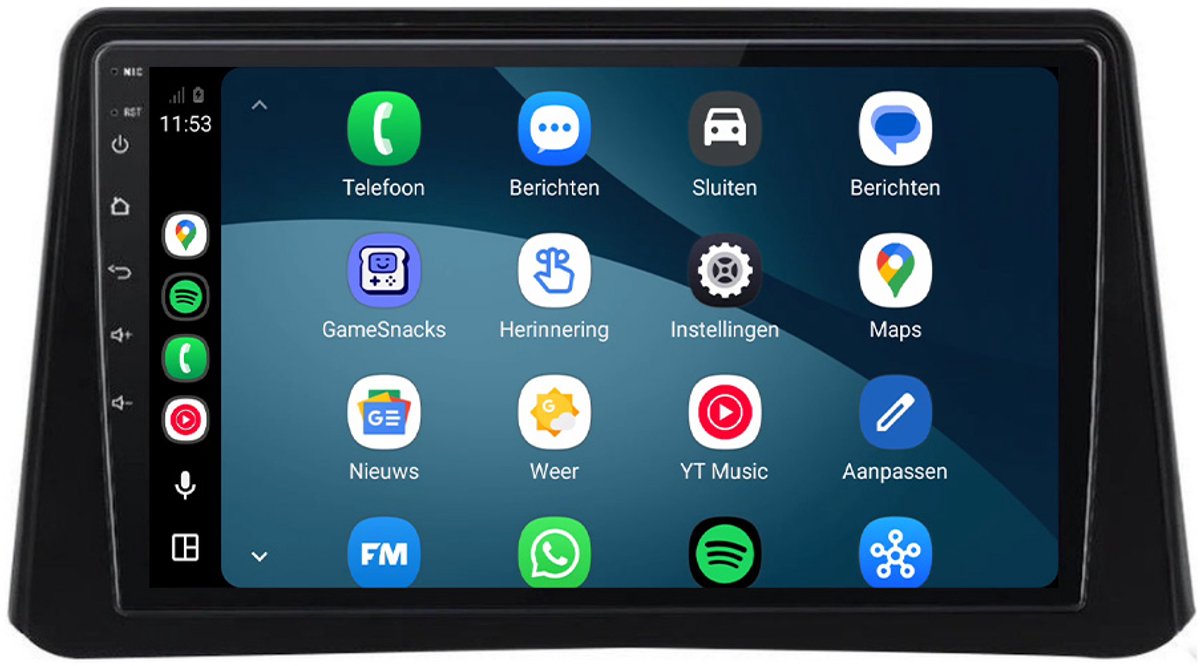 CarPlay autoradio geschikt voor Opel Mokka | 2012 t/m 2016 | Cartronix CTX-7047 | 2012 2013 2014 2015 2016 | 9 inch | Android 15 | Draadloos Apple CarPlay & Android Auto | 2GB + 32GB | Bluetooth & Wifi