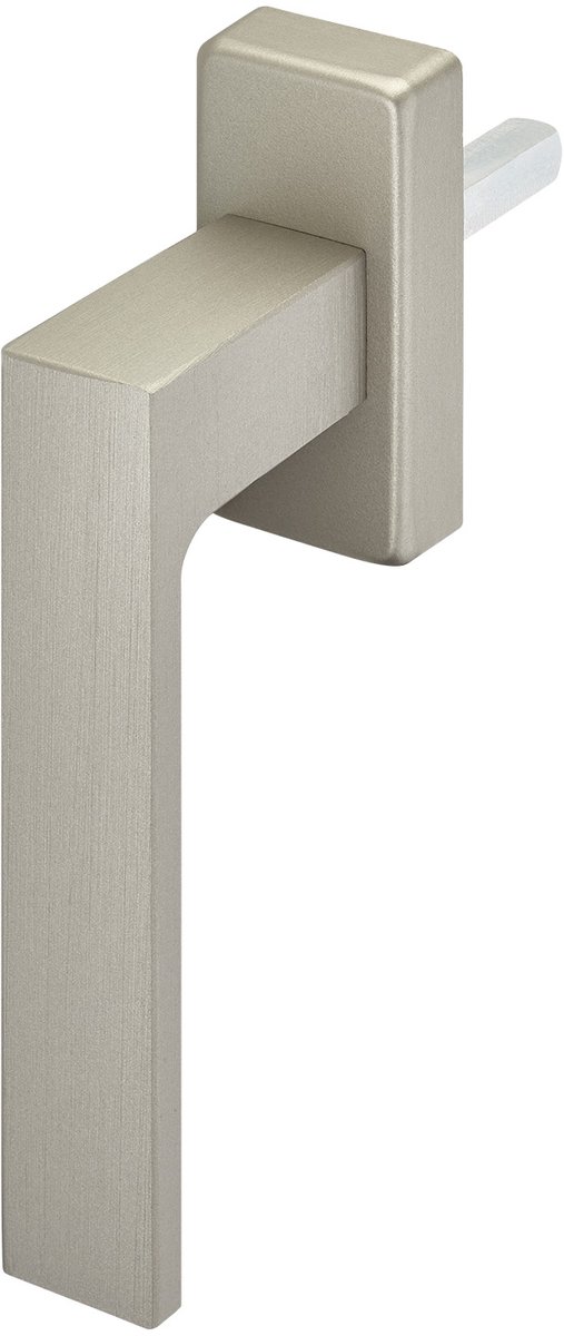Raamkruk CUBE RVS-look mat 120 x 22 mm vierkant 7 x 7 mm