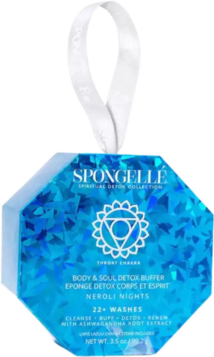Spongellé Spiritual Detox Body Buffer 99.2 g - Neroli Nights / Lapis Lazuli