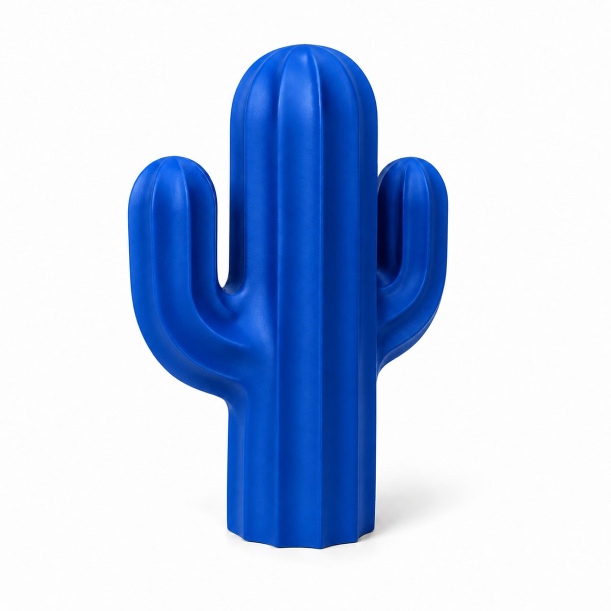 Fiastra Cactus decoratief beeld - Koningsblauw