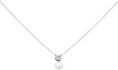 Sparkle14 Ketting Parel En Zirkonia 0,5 mm 42 + 3 cm - Goud