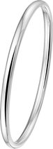GLAMS - Tube Oval Bangle Dop 4 x 60 mm - Argent