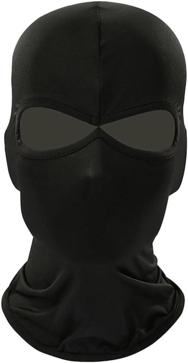 Airsoft masker - Zwart - Uniseks - Lycra ademend bivakmuts gezichtsmasker - Outdoor gebruik