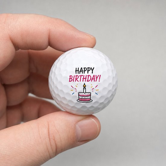 Wilson Golfballen Verjaardag Taart - Verjaardag Golf Cadeau - Golf Accessoires - Golfbal - 3 stuks van Wilson — afbeelding 4