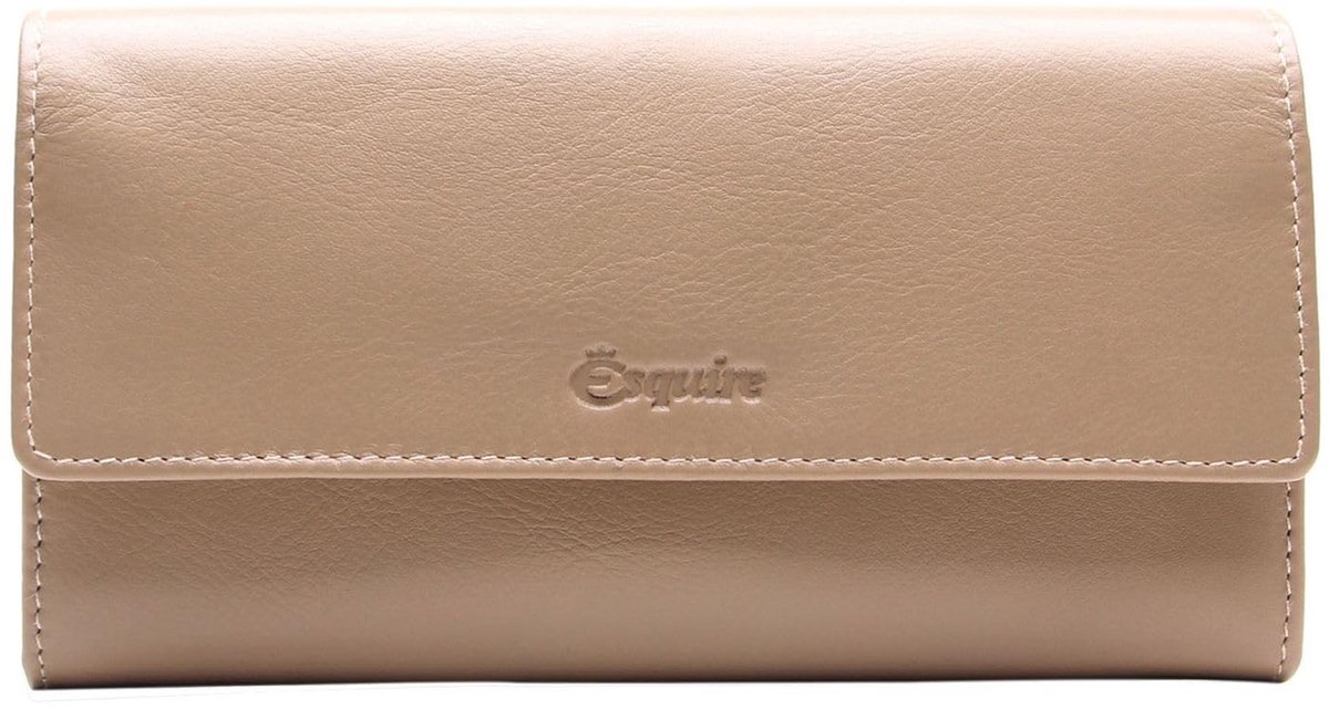 Elzusha - Leren Portemonnee met RFID Bescherming en 18.5 cm