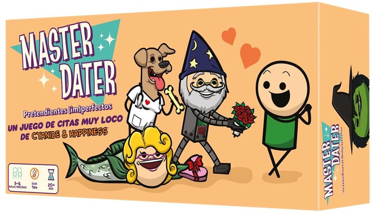 Elzusha - Master Dater - Party Kaartspel voor 3 tot 6 Spelers