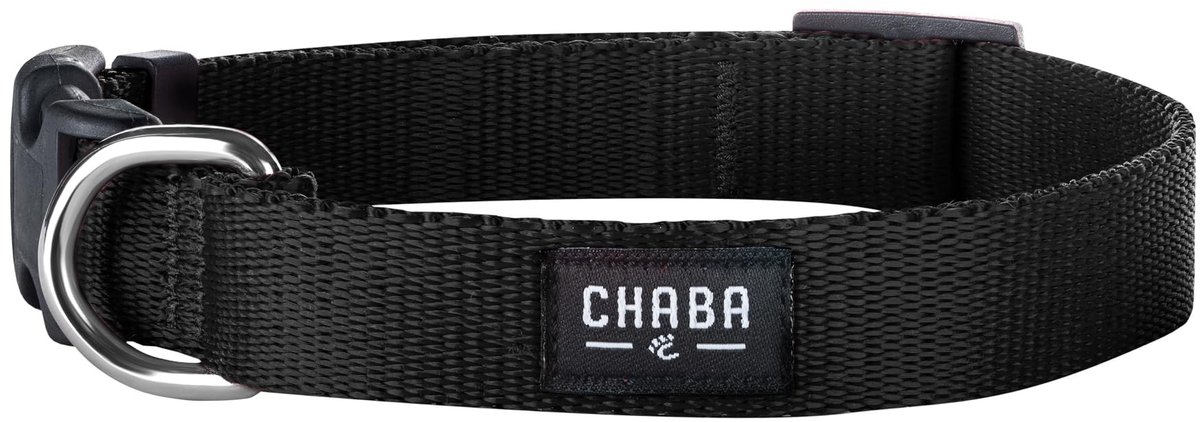 Elzusha - Hondenhalsband - Verstelbaar 20-33 cm - Zwart - Voor kleine honden