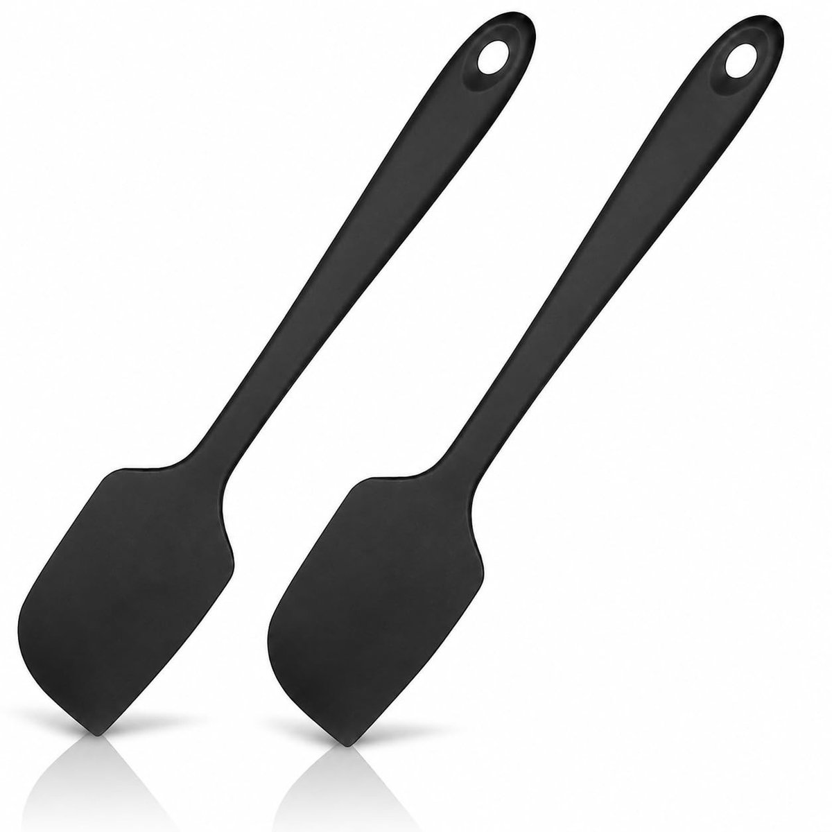 Elzusha - 2 Stuks Silicone Spatula's - 28,2 cm Warmtebestendig en Flexibel