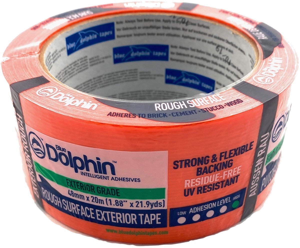 Elzusha - Heavy Duty Maskingtape voor Ruwe Oppervlakken 48mm x 20m