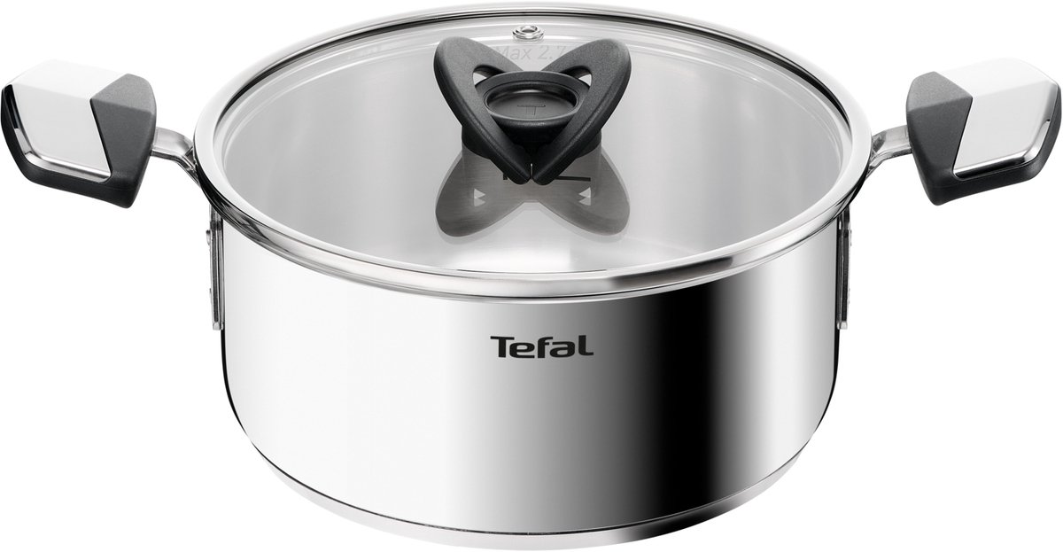 Tefal Space Emotion+ Kookpan 20 cm - Met Deksel - Geschikt voor Inductie