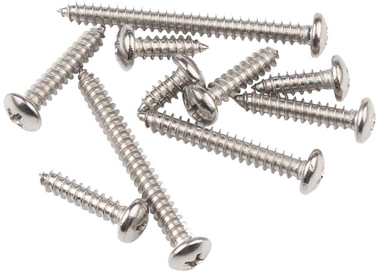 Elzusha - M1 Zelftappende Schroeven Set - 100Stuks Rvs