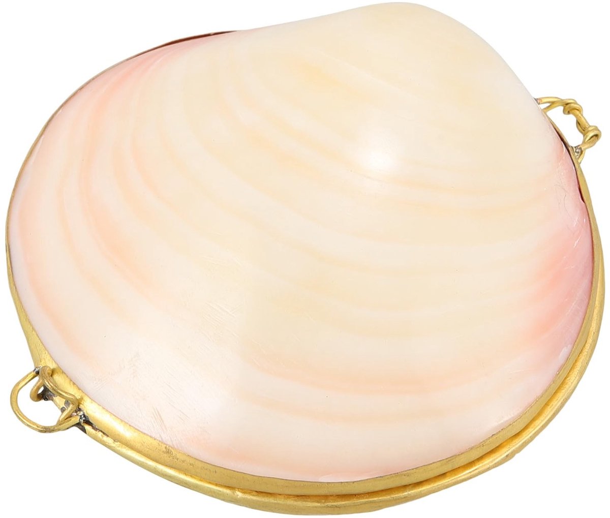 Elzusha - Schelpvormige Sieradendoos - Compact voor Ringen en Oorbellen