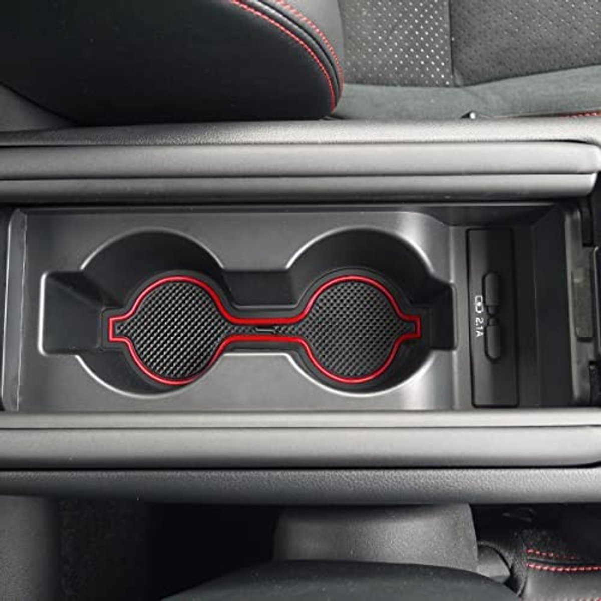 Elzusha - Antislip Cupholder Matten voor Toyota en Subaru