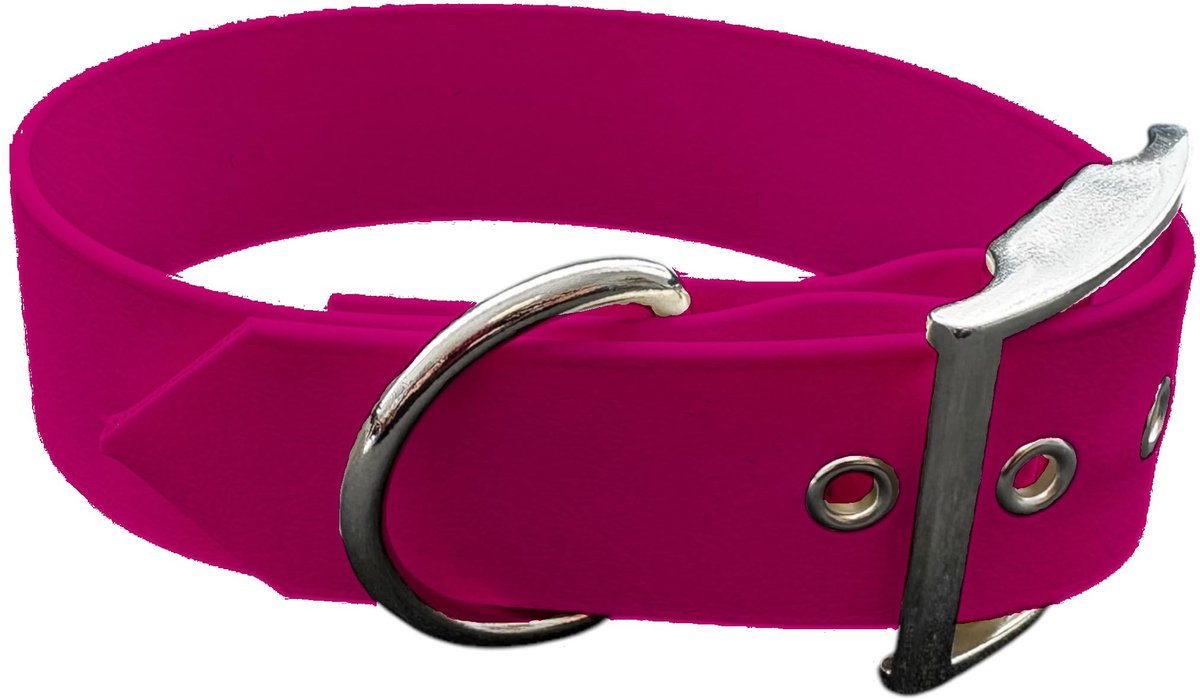 Elzusha - BioThane hondenn Halsband - Waterdicht en eenvoudig te reinigen - Large