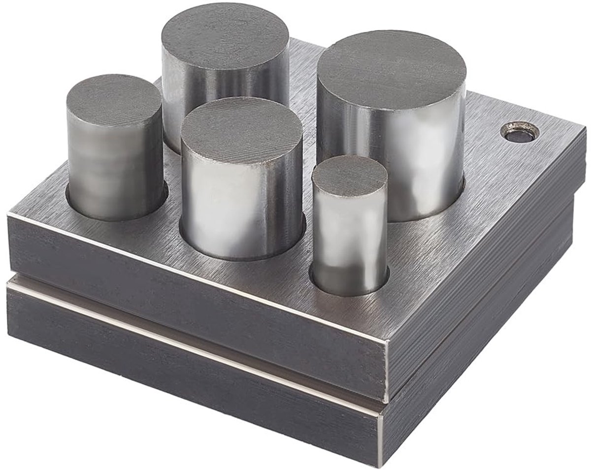 Elzusha - Set van 5 Disc Cutters voor Sieraden en Metalen
